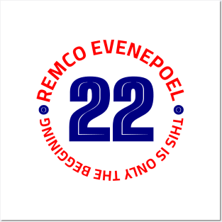 Evenepoel Champion - La Vuelta 2022 (The Beginning) Posters and Art